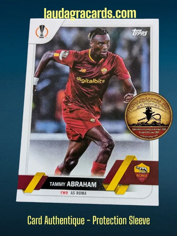 [toppsUEFA23 N° 105] Tammy Abraham  AS Roma  Carte N° 105