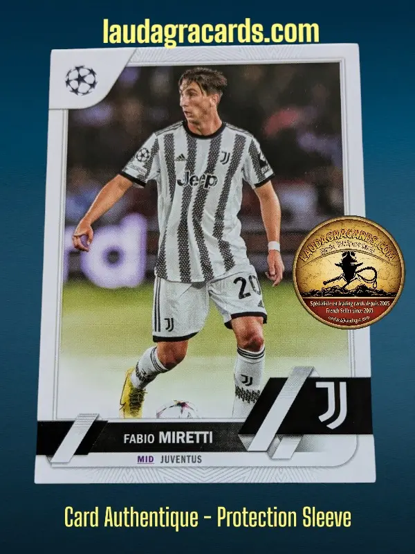 [toppsUEFA23 N° 116] Fabio Miretti  Juventus  Carte N° 116