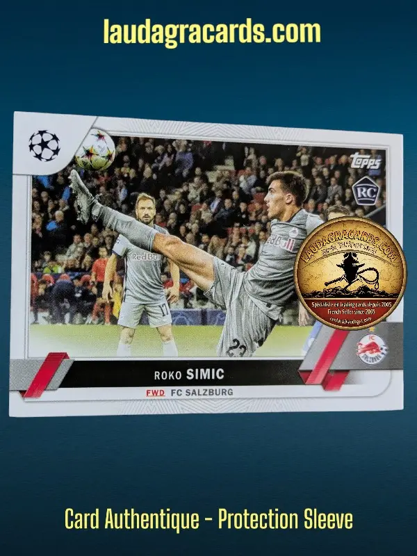 [toppsUEFA23 N° 121] Roko Simic  FC Salzburg  Carte N° 121