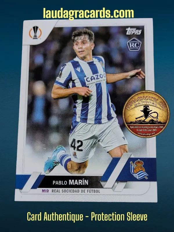 Pablo Marín  Real Sociedad de Fútbol  Carte N° 145