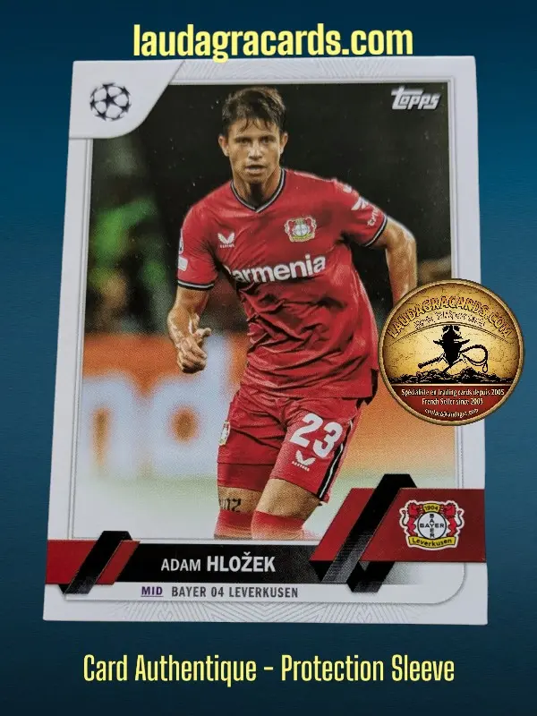 [toppsUEFA23 N° 148] Adam Hložek  Bayer 04 Leverkusen  Carte N° 148
