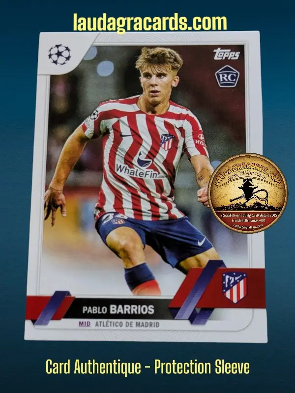 Pablo Barrios  Atlético de Madrid  Carte N° 157
