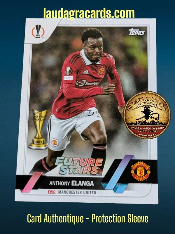 [toppsUEFA23 N° 169] Anthony Elanga  Manchester United  Carte N° 169
