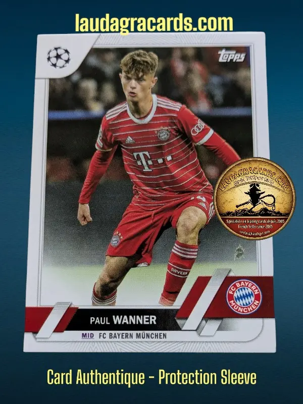 Paul Wanner  FC Bayern München  Carte N° 174