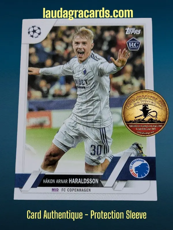 [toppsUEFA23 N° 175] Hákon Arnar Haraldsson  FC Copenhagen  Carte N° 175