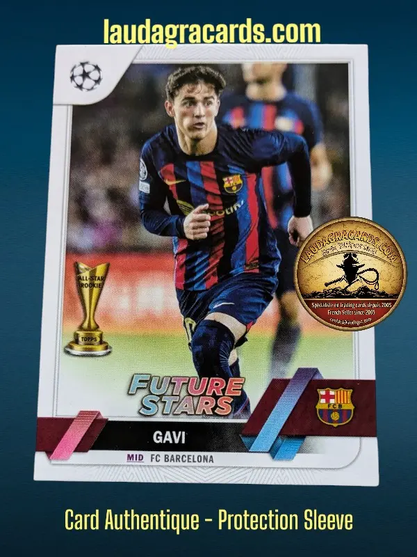 [toppsUEFA23 N° 178] Gavi  FC Barcelona  Carte N° 178