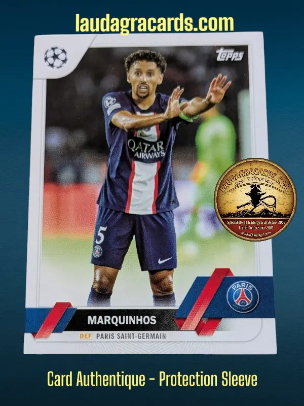 Marquinhos  Paris Saint-Germain  Carte N° 180