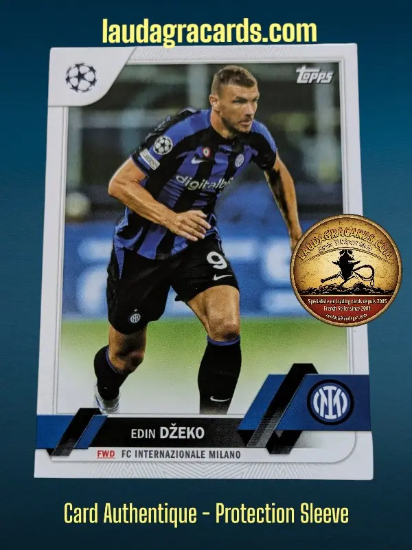 [toppsUEFA23 N° 192] Edin Džeko  FC Internazionale Milano  Carte N° 192