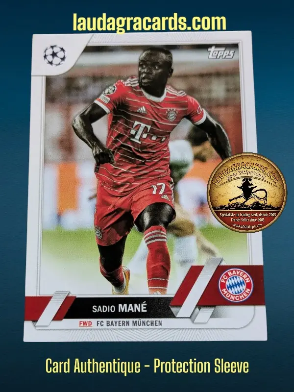 [toppsUEFA23 N° 200] Sadio Mané  FC Bayern München  Carte N° 200