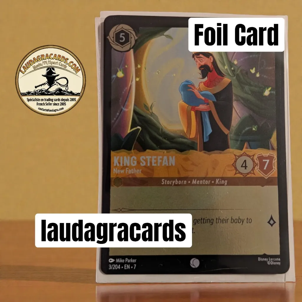 [LORCFOILAZ03] 03  King Stefan - New Father  Foil Card