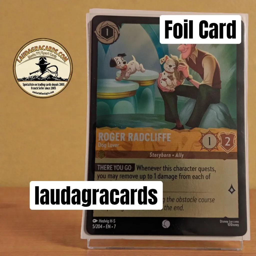 [LORCFOILAZ05] 05  Roger Radcliffe - Dog Lover  Foil Card