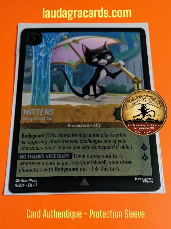 [LORCFOILAZ09] 09  Mittens - Sassy Street Cat  Foil Card