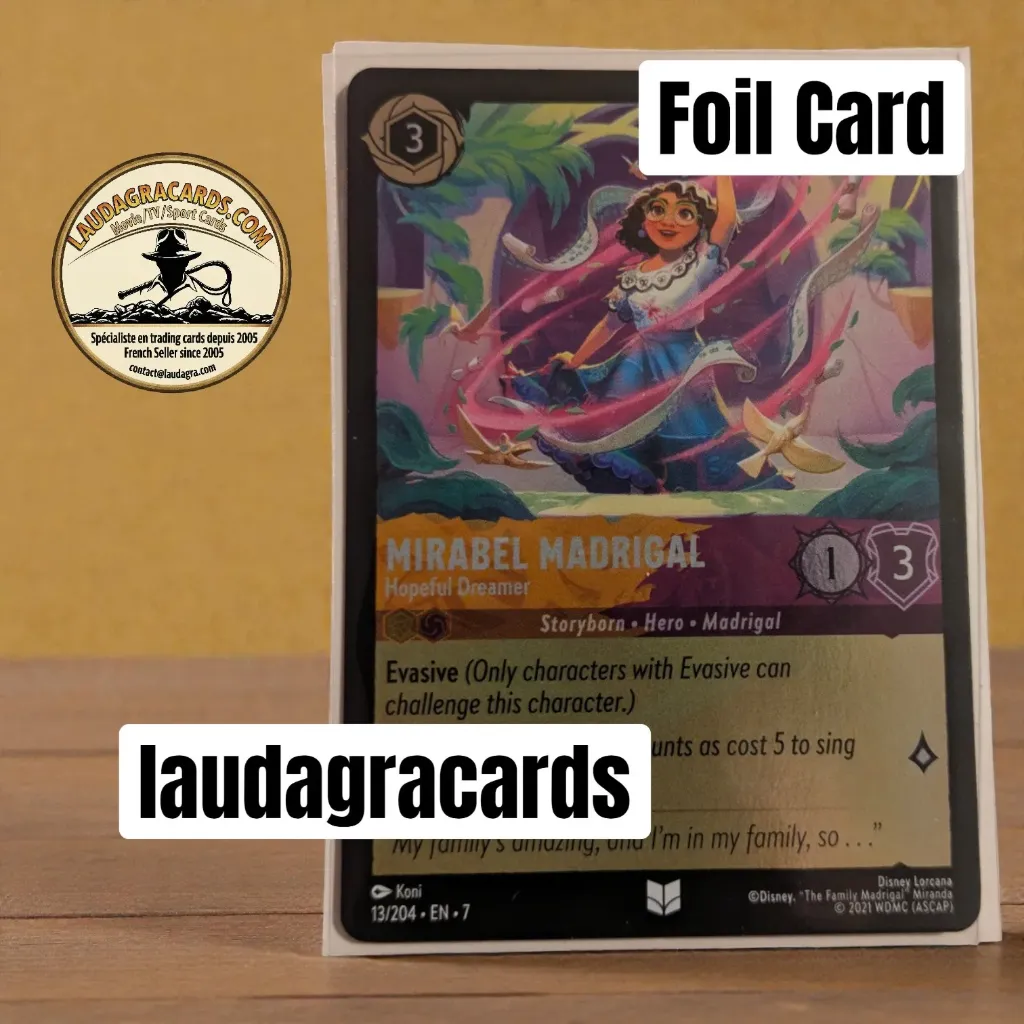 [LORCFOILAZ13] 13  Mirabel Madrigal - Hopeful Dreamer  Foil Card