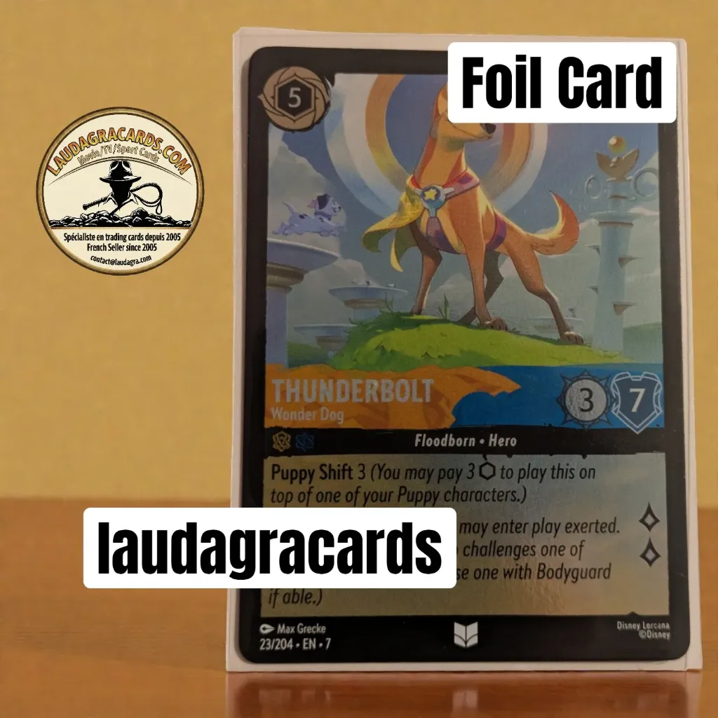 [LORCFOILAZ23] 23  Thunderbolt - Wonder Dog  Foil Card