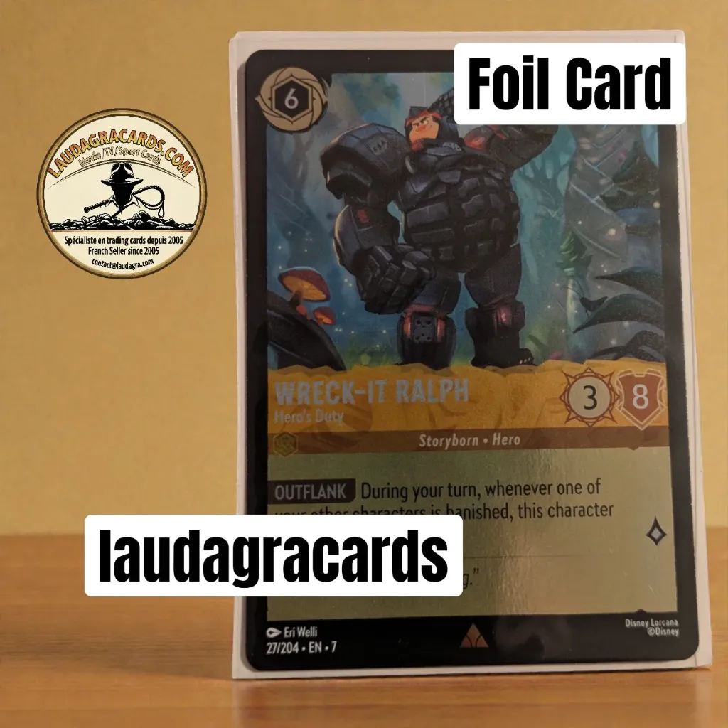 [LORCFOILAZ27] 27  Wreck It Ralph - Hero's Duty  Foil Card