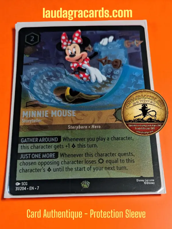 [LORCFOILAZ31] 31  Minnie Mouse - Storyteller  Foil Card