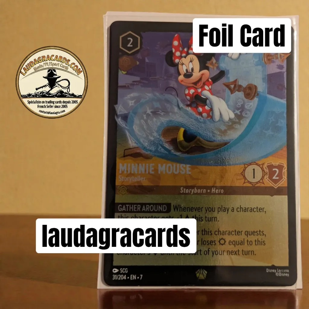 [LORCFOILAZ31] 31  Minnie Mouse - Storyteller  Foil Card