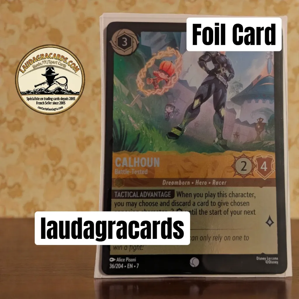 [LORCFOILAZ36] 36  Calhoun - Battle-Tested  Foil Card