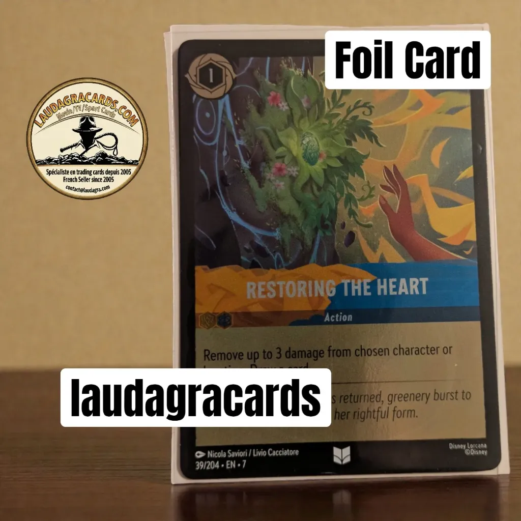 [LORCFOILAZ39] 39  Restoring the Heart  Foil Card