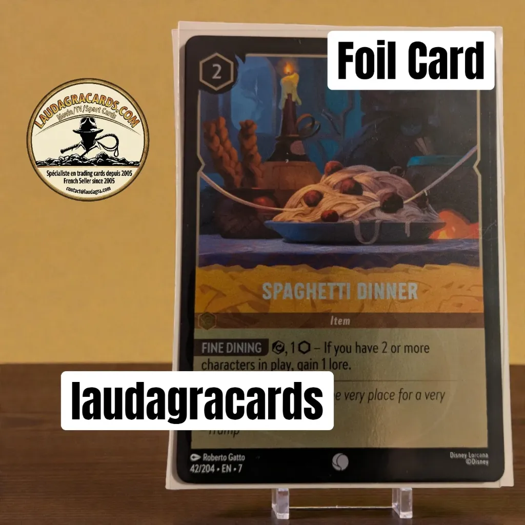 [LORCFOILAZ42] 42  Spaghetti Dinner  Foil Card