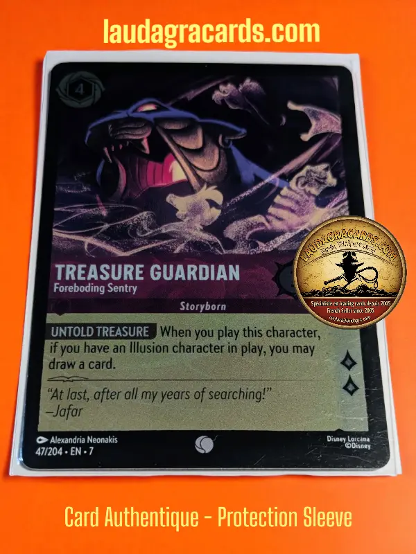 [LORCFOILAZ47] 47  Treasure Guardian - Foreboding Sentry  Foil Card
