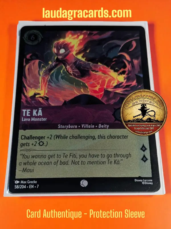 [LORCFOILAZ58] 58  Te Ka - Lava Monster  Foil Card