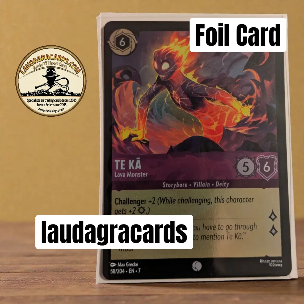 [LORCFOILAZ58] 58  Te Ka - Lava Monster  Foil Card