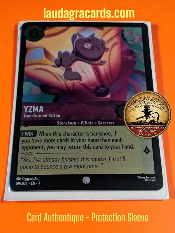 [LORCFOILAZ59] 59  Yzma - Transformed Kitten  Foil Card