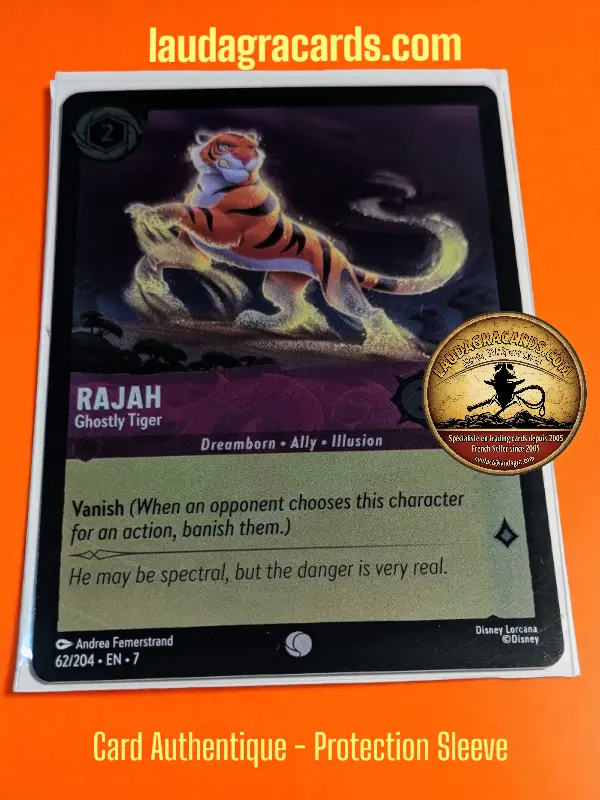 [LORCFOILAZ62] 62  Rajah - Ghostly Tiger  Foil Card