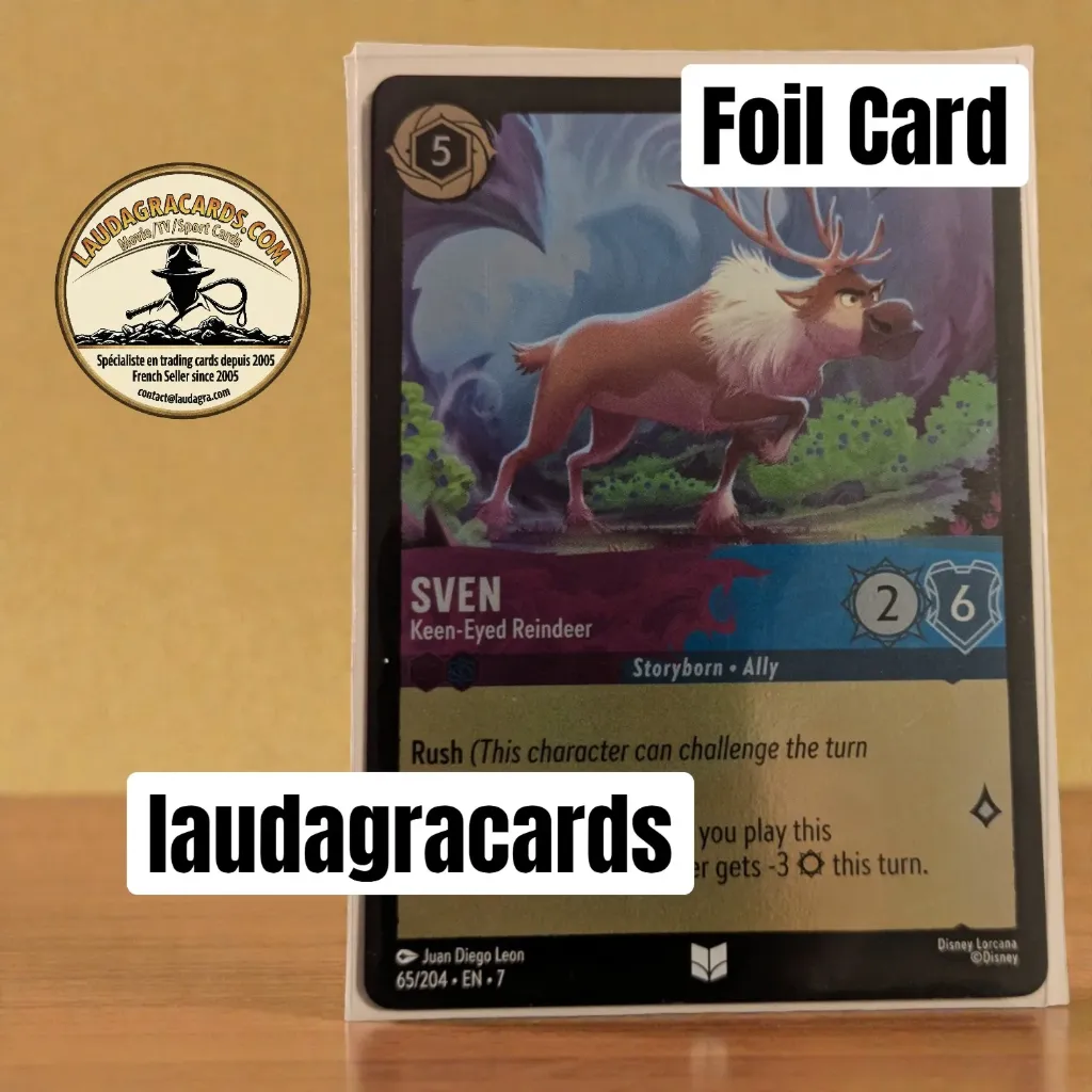 [LORCFOILAZ65] 65  Sven - Keen-Eyed Reindeer  Foil Card