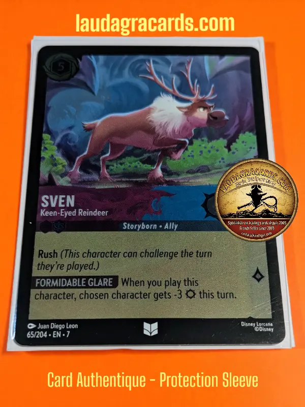 [LORCFOILAZ65] 65  Sven - Keen-Eyed Reindeer  Foil Card