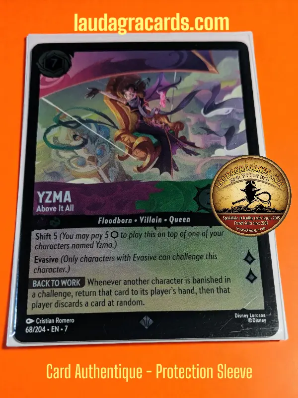 [LORCFOILAZ68] 68  Yzma - Above It All  Foil Card