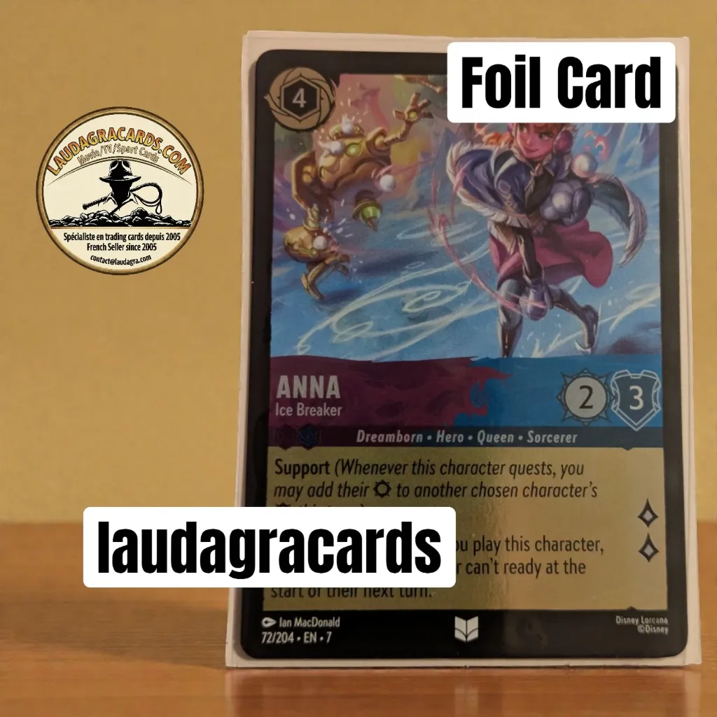 [LORCFOILAZ72] 72  Anna - Ice Breaker  Foil Card
