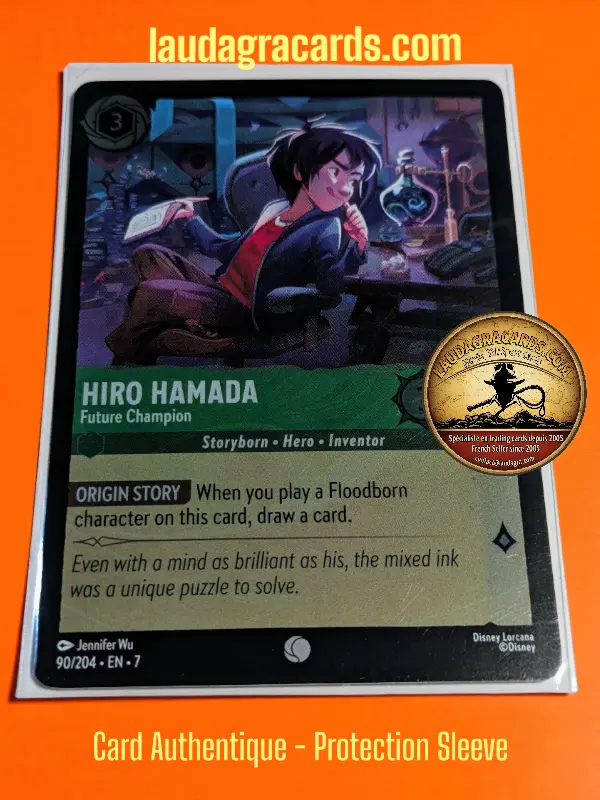 [LORCFOILAZ90] 90  Hiro Hamada - Future Champion  Foil Card