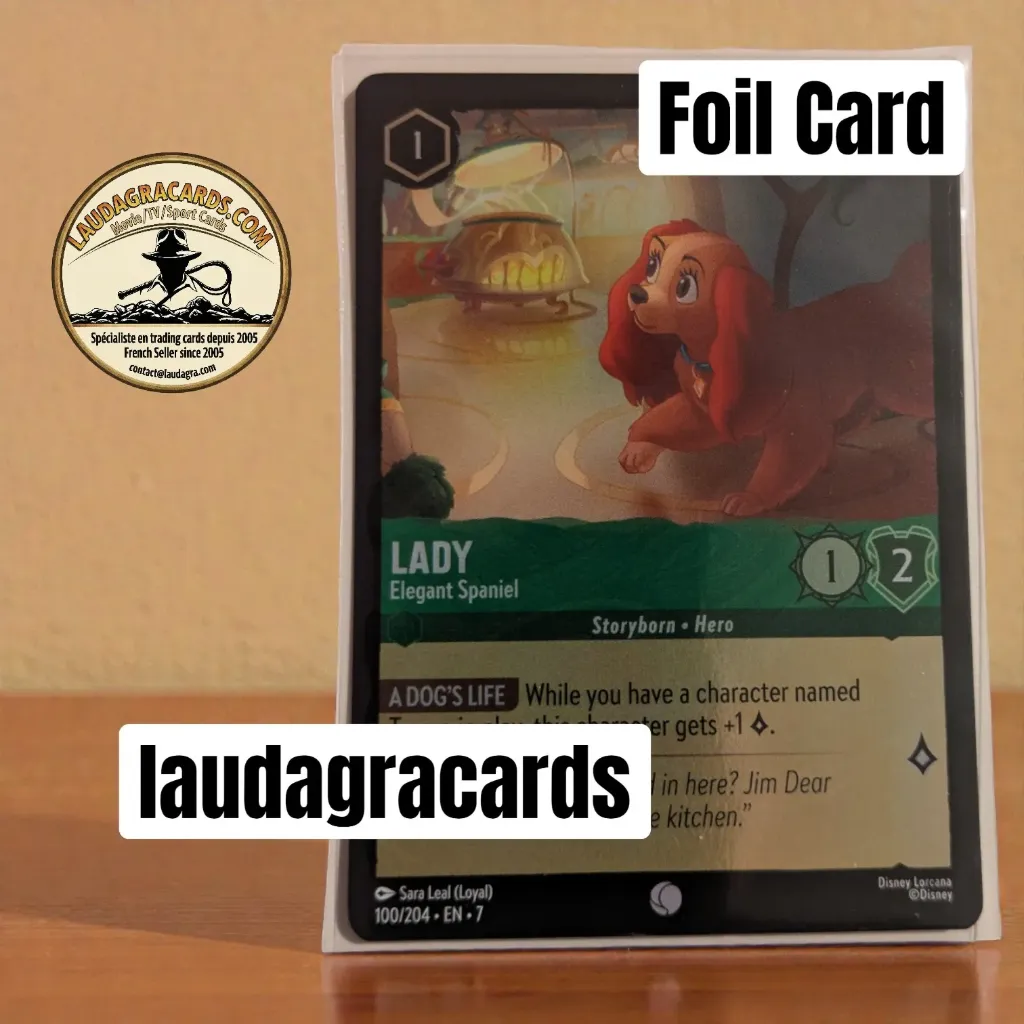 [LORCFOILAZ100] 100  Lady - Elegant Spaniel  Foil Card