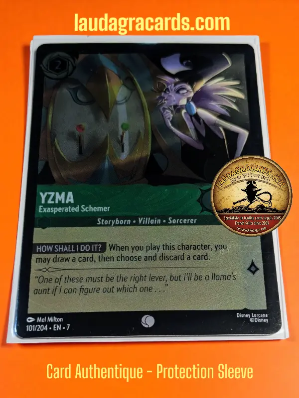 [LORCFOILAZ101] 101  Yzma - Exasperated Schemer  Foil Card