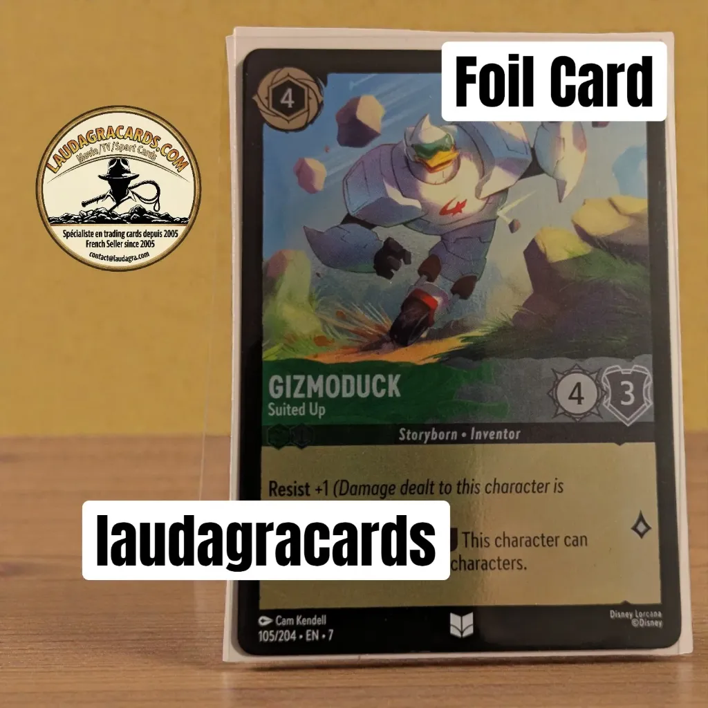 [LORCFOILAZ105] 105  Gizmoduck - Suited Up  Foil Card