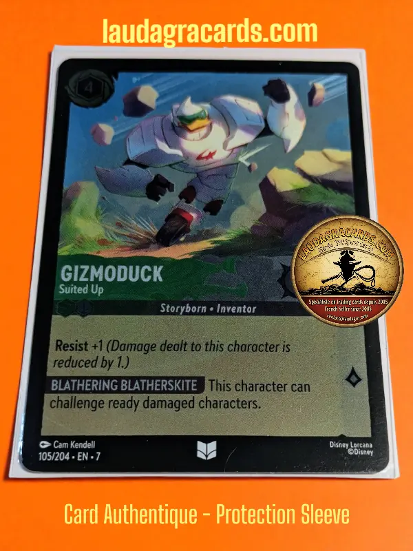 [LORCFOILAZ105] 105  Gizmoduck - Suited Up  Foil Card