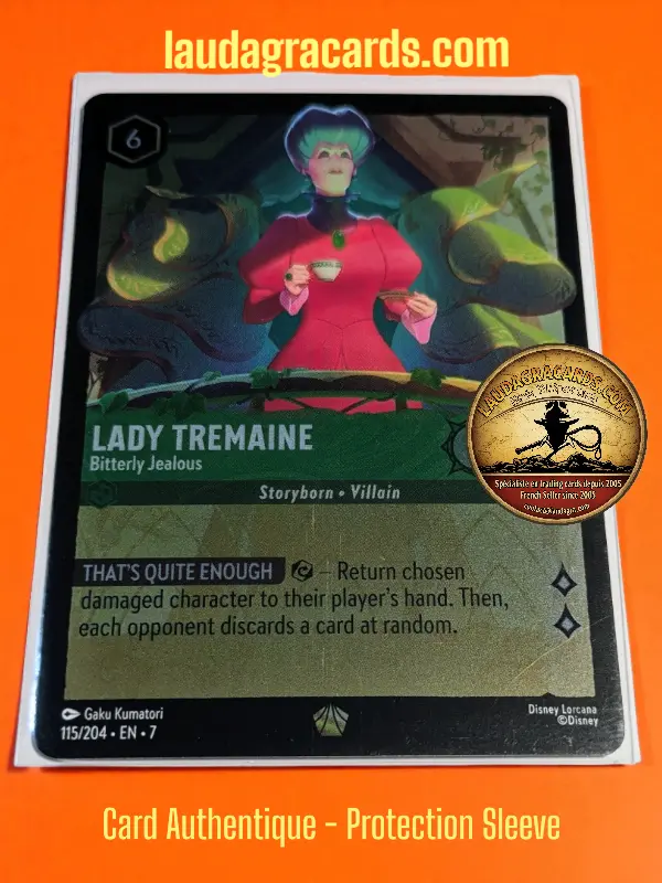 [LORCFOILAZ115] 115  Lady Tremaine - Bitterly Jealous  Foil Card
