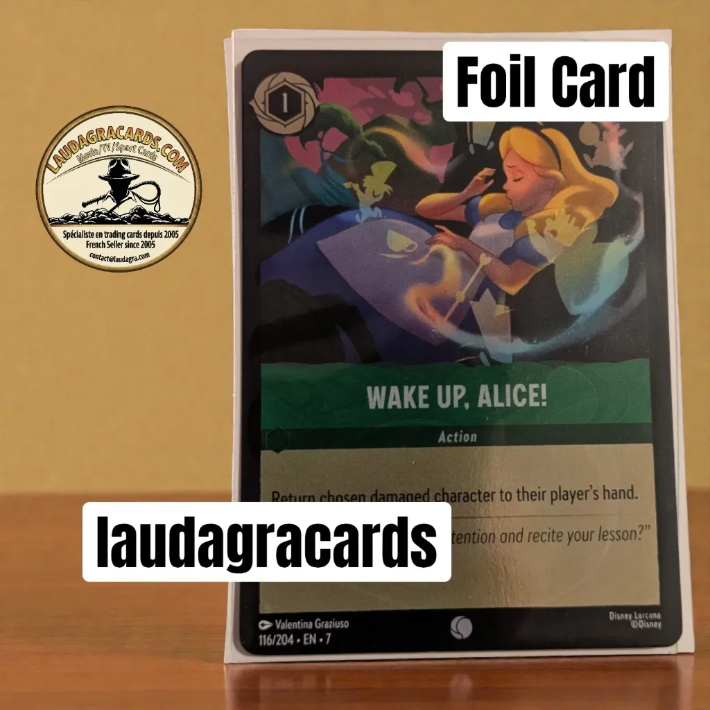 [LORCFOILAZ116] 116  Wake Up, Alice!  Foil Card