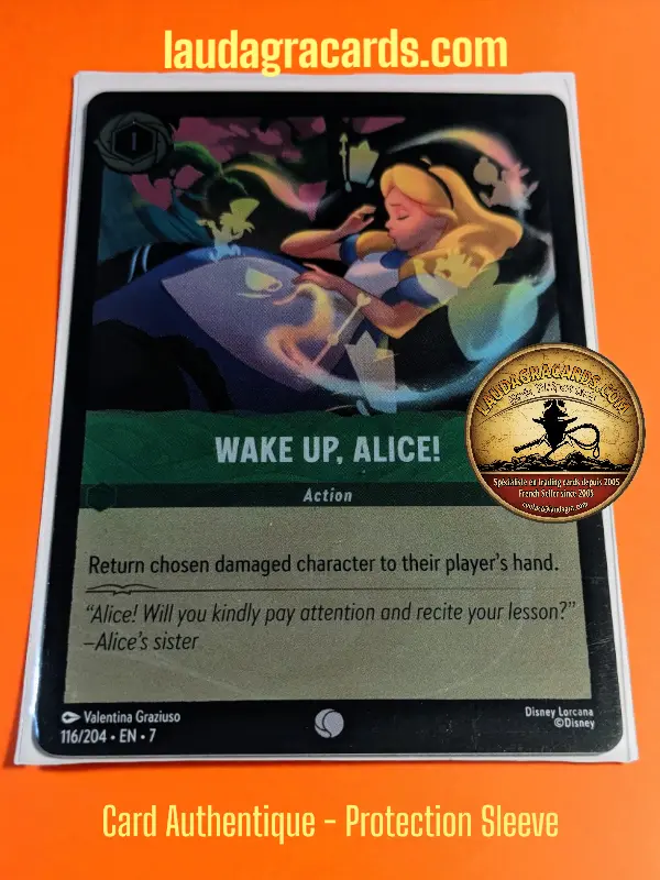 [LORCFOILAZ116] 116  Wake Up, Alice!  Foil Card