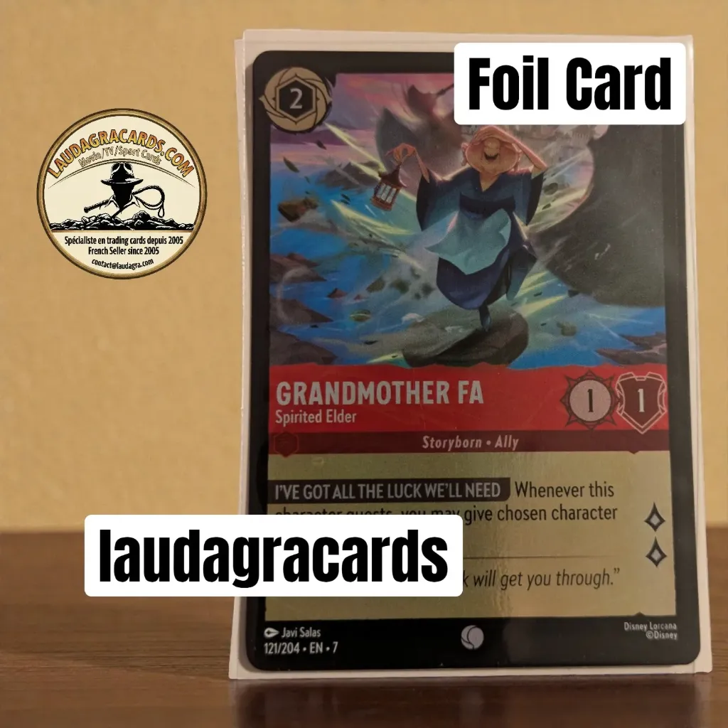 [LORCFOILAZ121] 121  Grandmother Fa - Spirited Elder  Foil Card