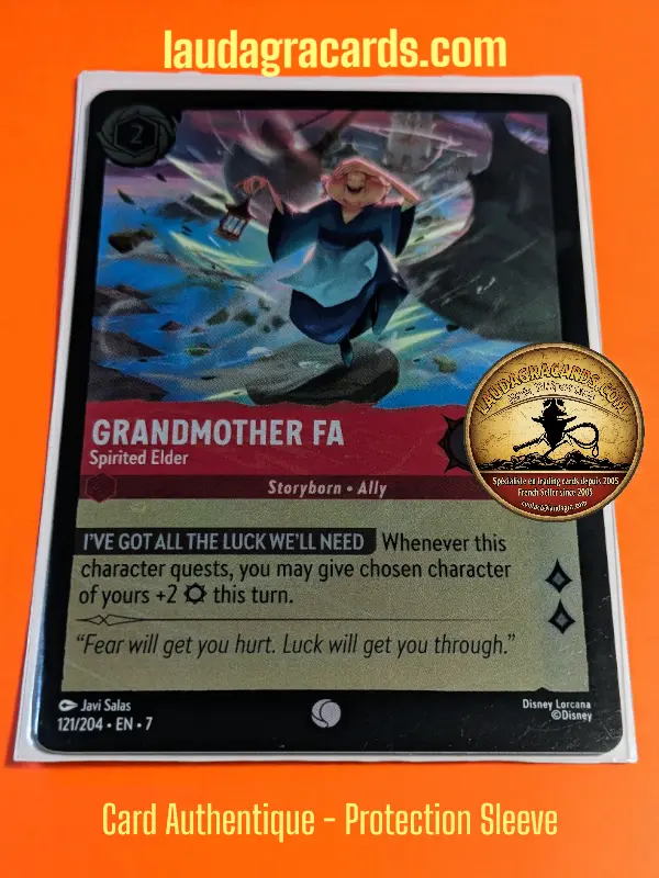 [LORCFOILAZ121] 121  Grandmother Fa - Spirited Elder  Foil Card