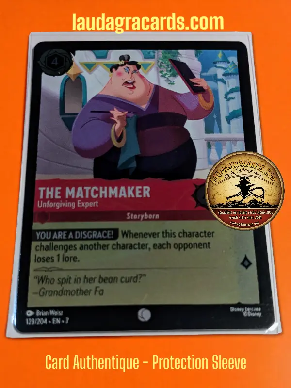[LORCFOILAZ123] 123  The Matchmaker - Unforgiving Expert  Foil Card