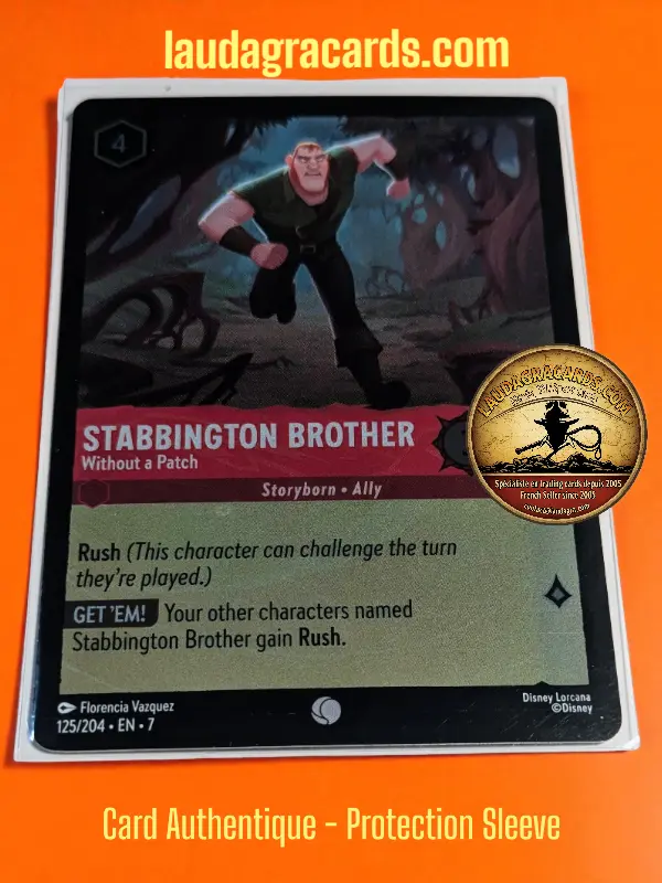 [LORCFOILAZ125] 125  Stabbington Brother - Without a Patch  Foil Card