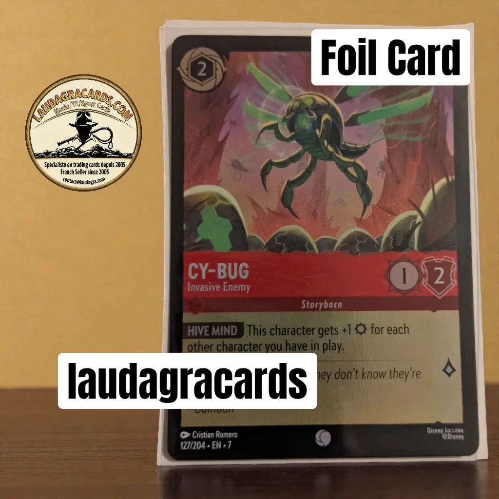 [LORCFOILAZ127] 127  Cy-Bug - Invasive Enemy  Foil Card