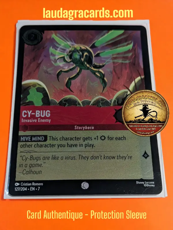 [LORCFOILAZ127] 127  Cy-Bug - Invasive Enemy  Foil Card