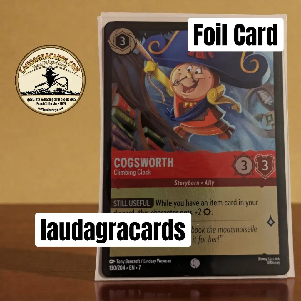 [LORCFOILAZ130] 130  Cogsworth - Climbing Clock  Foil Card
