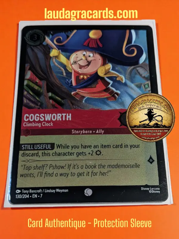 [LORCFOILAZ130] 130  Cogsworth - Climbing Clock  Foil Card