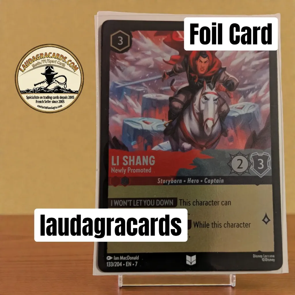 [LORCFOILAZ133] 133  Li Shang - Newly Promoted  Foil Card